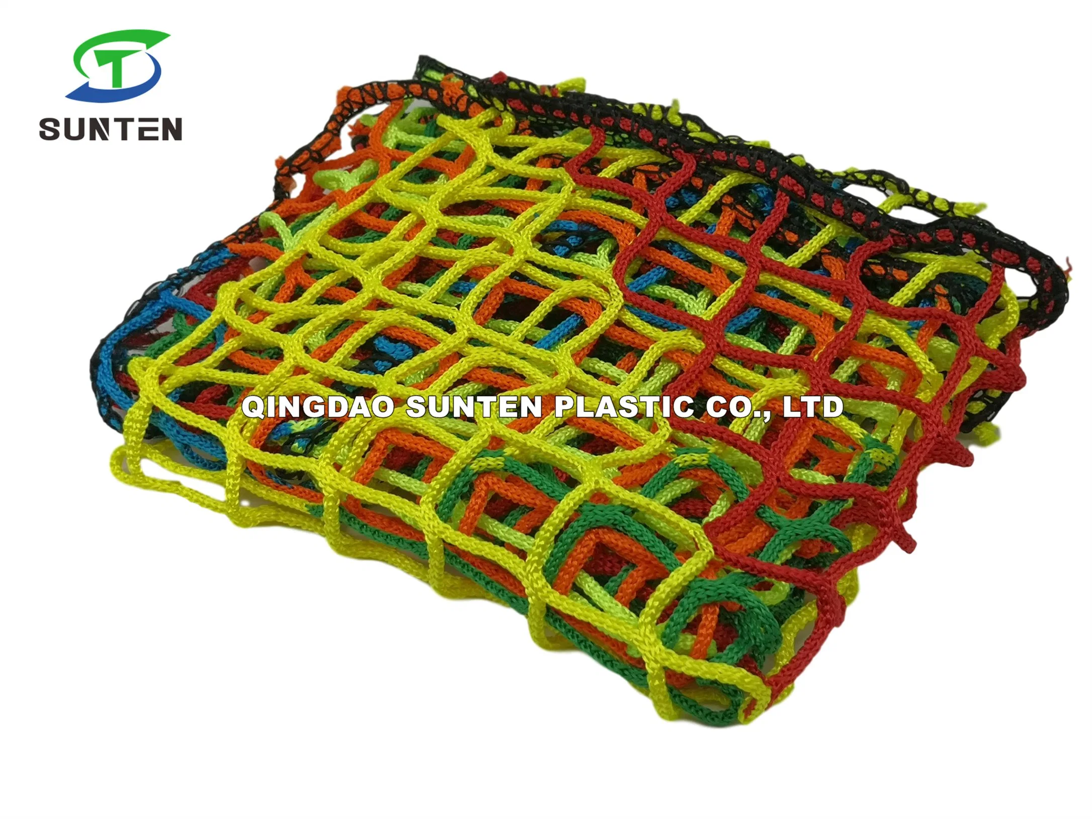 Factory Price Polyester/Nylon/Knotless/ Knot Rainbow Color Cargo Climbing Netting, Fall Arrest Netting, Safety Catch Net