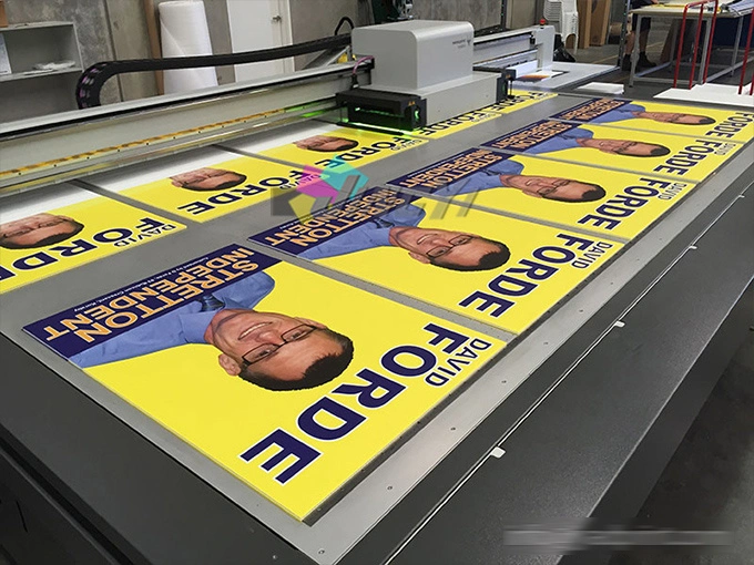 Custom Printing Waterproof Corflute Sign Board For Outdoor Advertising