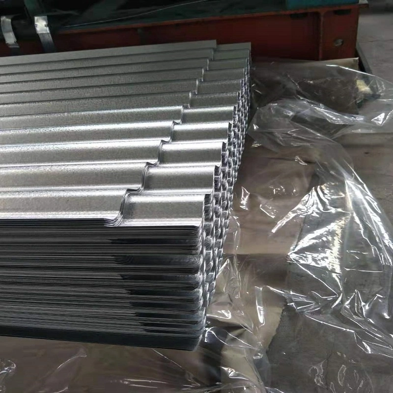 Prime Hot DIP Zinc Aluminium Corrugated Gl Steel Sheet Price Metal Iron Gi Galvanized Roof Tile