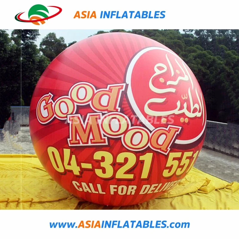 PVC Digital Printing Inflatabe Helium Balloon for Advertising