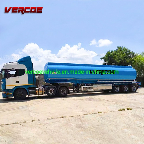 Nuevo Gran capacidad 3.5ton 55000 30.000L 38000 11000 40000 35000 33000 Tractor grande 45000 litros galones Multi Tractor del depósito de combustible de acero inoxidable semi remolque