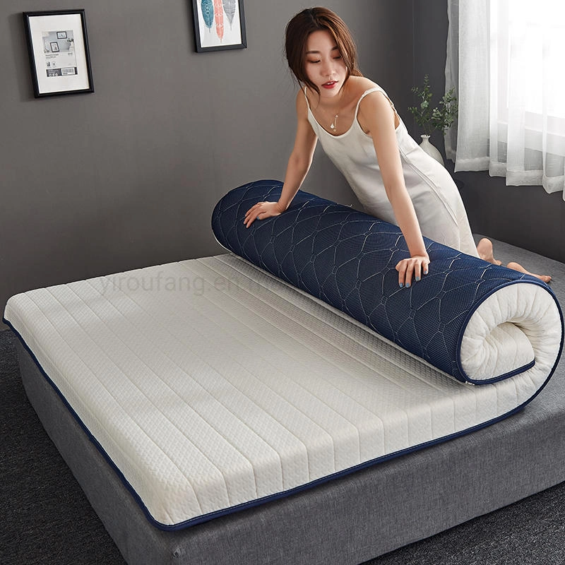 Home Bunk Bed Cheap Mattress Thick 6cm Portable Skin Friendly Thailand Latex Double XL Comfort Sets Bedding Luxury