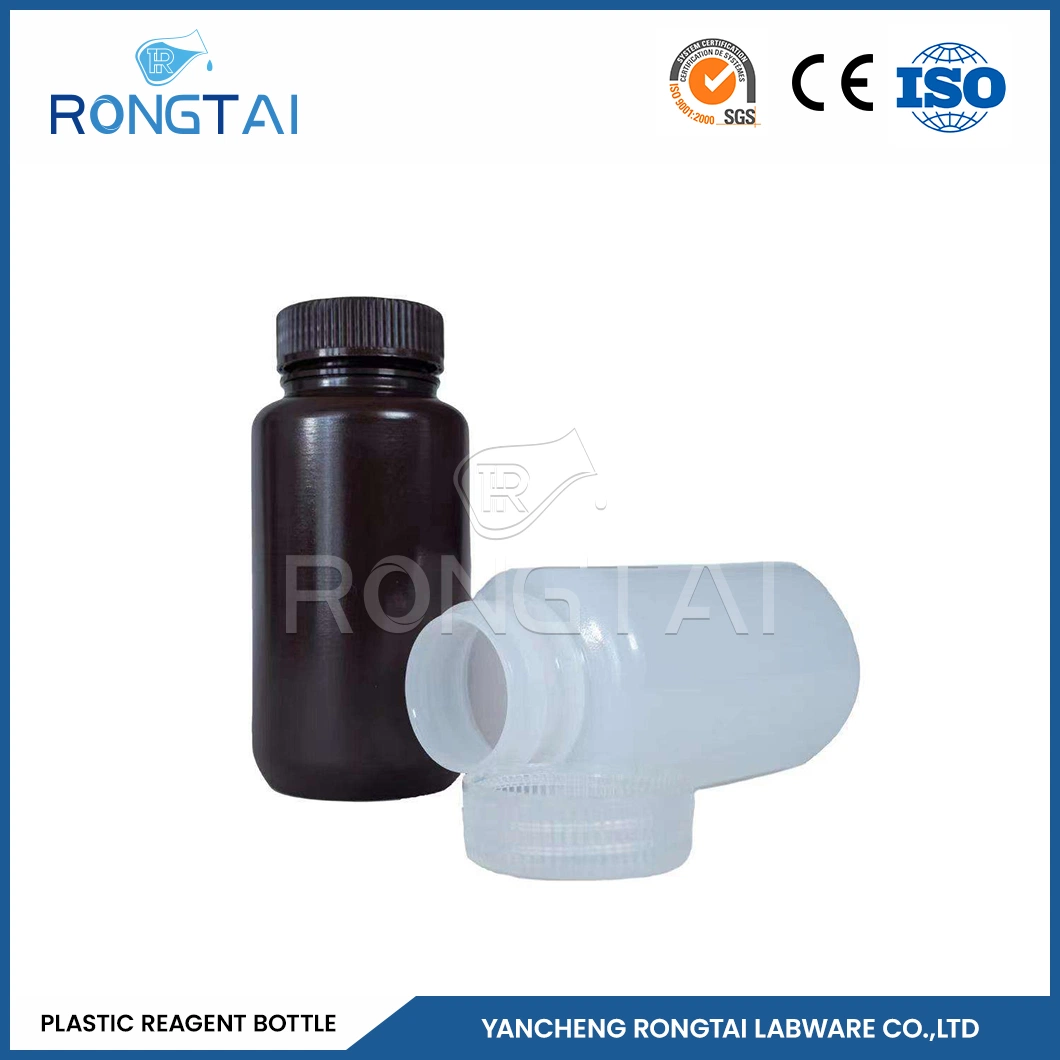 Rongtai Kunststoff PP Chemische Labor Reagenz Flasche Hersteller PE Reagenz Flasche Labor China 500ml 2000ml 2500ml Kunststoff PETG PET Reagenz Flasche