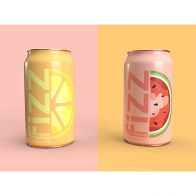 Customized Sparking Water Refreshing Lemon Watermelon Carbonated Drinks Healthy Soda Drink Manufacturer