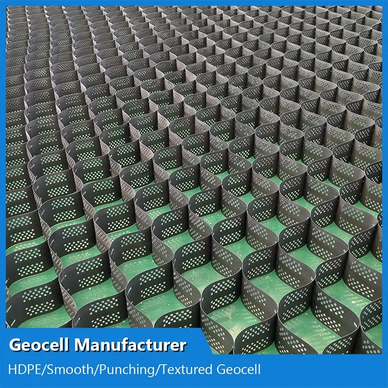 100-330 HDPE Geocell utilizados para el Control de erosión Geocell Carretera Geocell