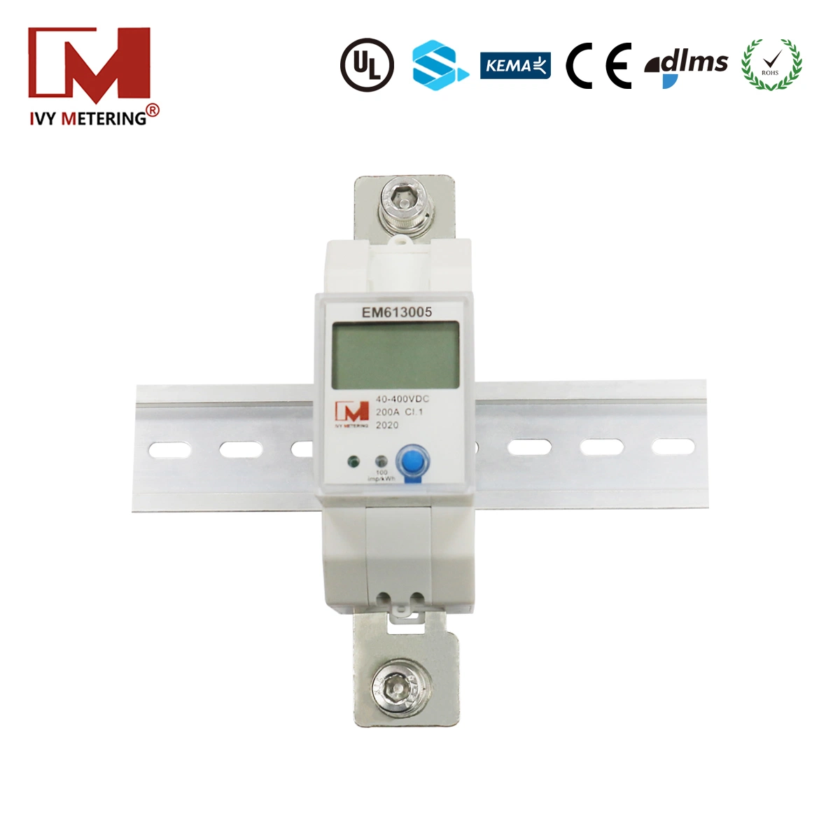 Energia de derivação inteligente CC Modbus DC de monitorização da bateria de 8-48 V de baixa tensão Medidor para inversor solar