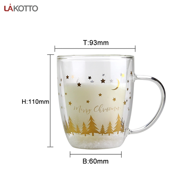 Food Contace Safe Clear Lakotto Tea Glass Cup Glassware with Cheap Price