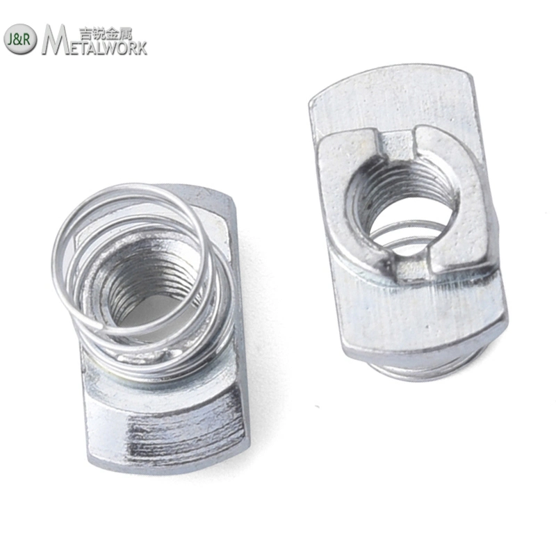 M6 M10 Stainless Steel SS304 Spring Nut