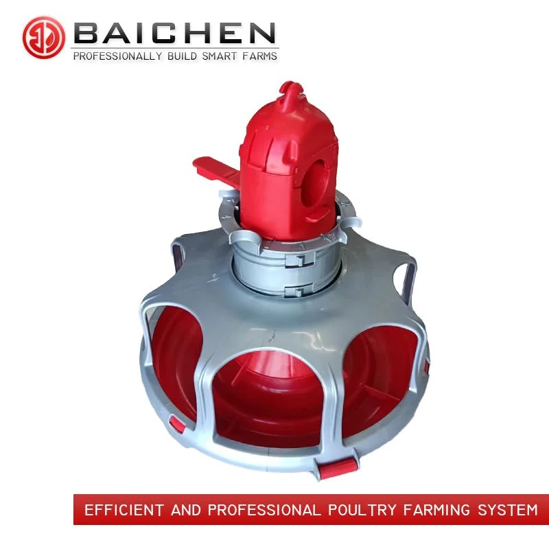 Automatic Poultry Farm Feeding System Broiler Chicken Farm Pan Feeder