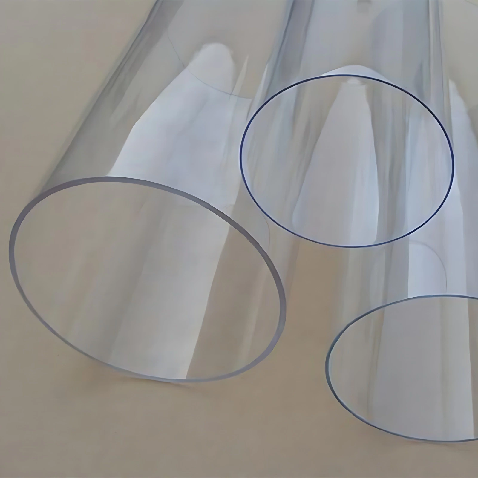 Высокая прочность прозрачным акриловым пластмассовую трубку и размер штока специализированные