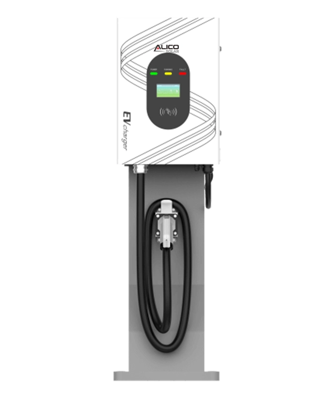 Boîte de chargeur électrique portable commutable 10A/13A/16A/32A compatible avec la plupart des voitures électriques.