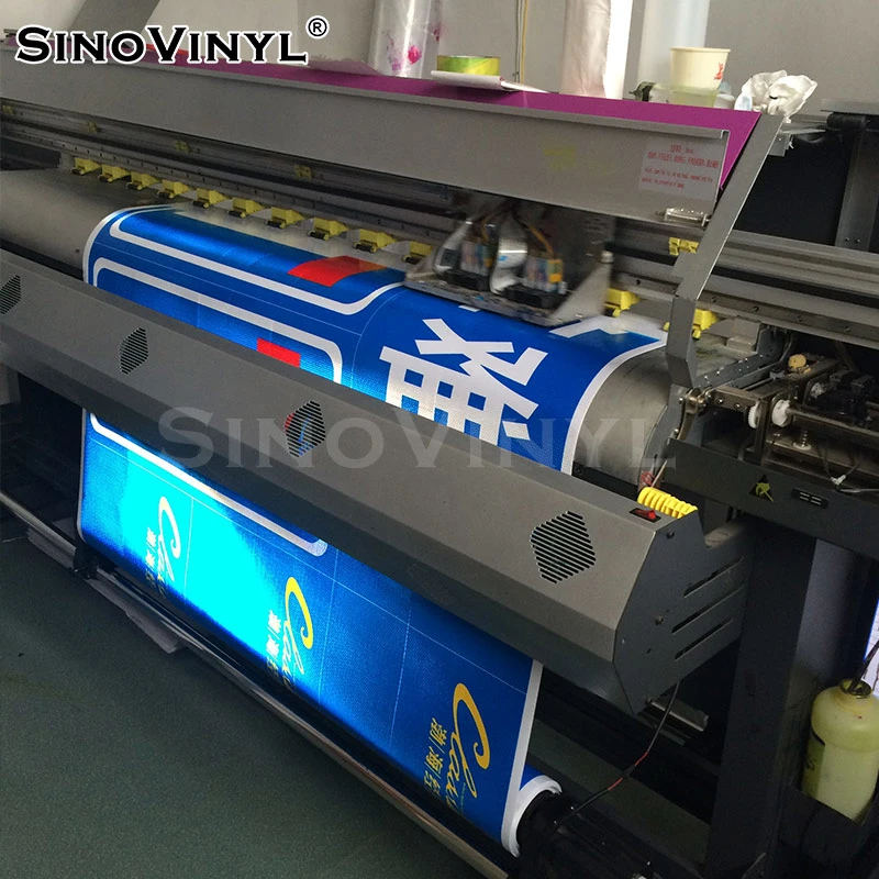 SINOVINYL Eco Solvent UV Printable Reflective Sheeting Film For Printing