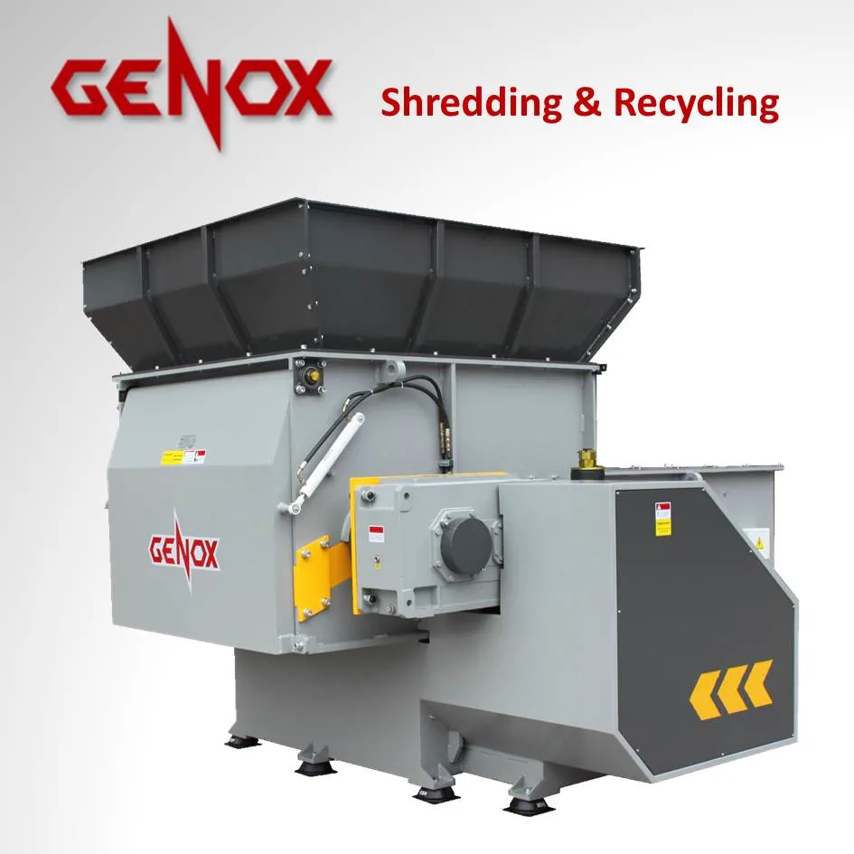 Paper Wood Plastic Machine Single Shaft Shredder (BH1500)