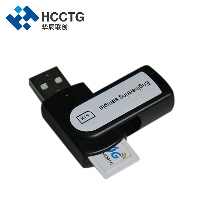 USB 2.0 CCID ISO 7816 Leitor Mini Smart Card de contacto Para PC (DCR35)