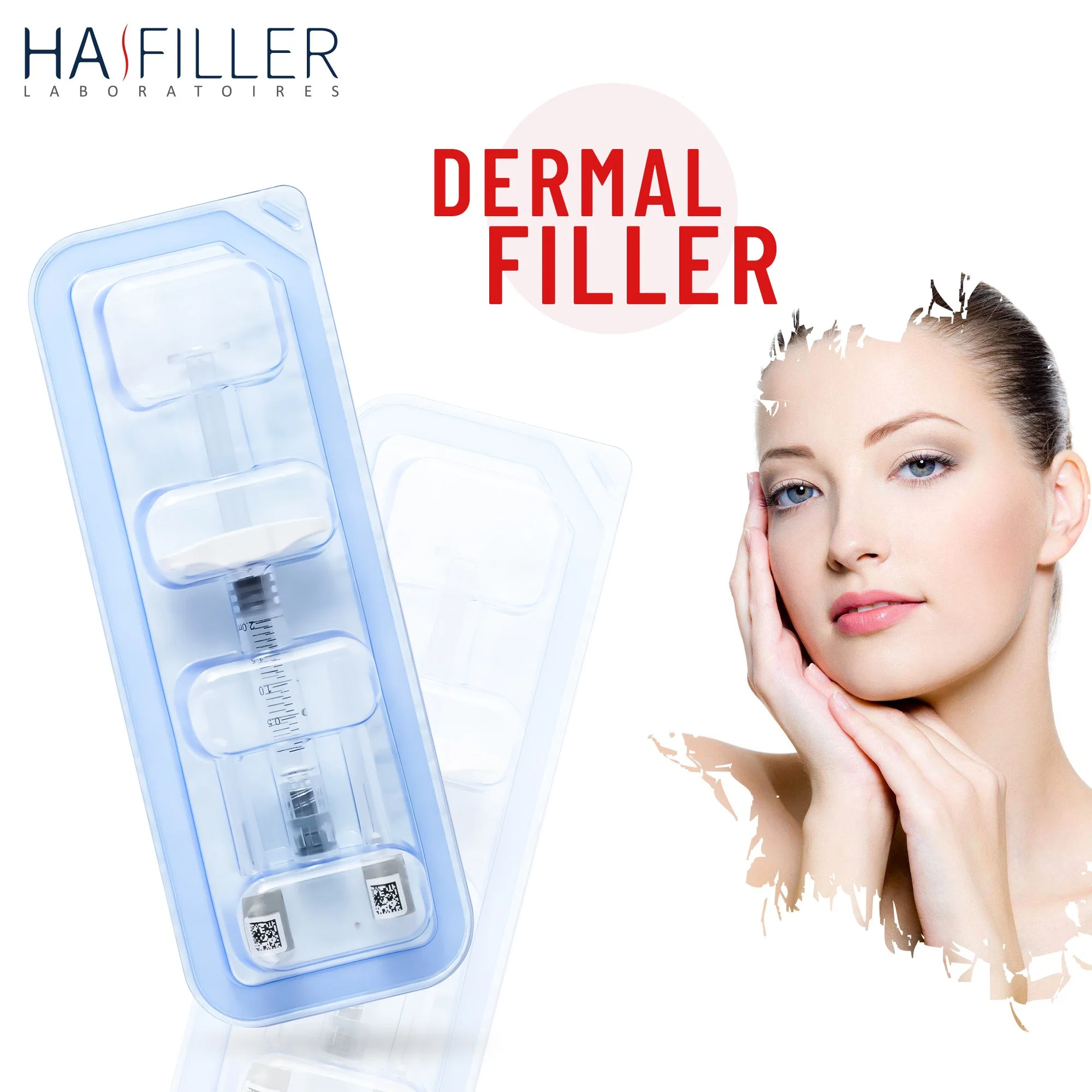 Long Acting Injection Cross-Linked Hyaluronic Acid Body Skin Filler Eye Wrinkles Nose Cheeks Dermis Injection