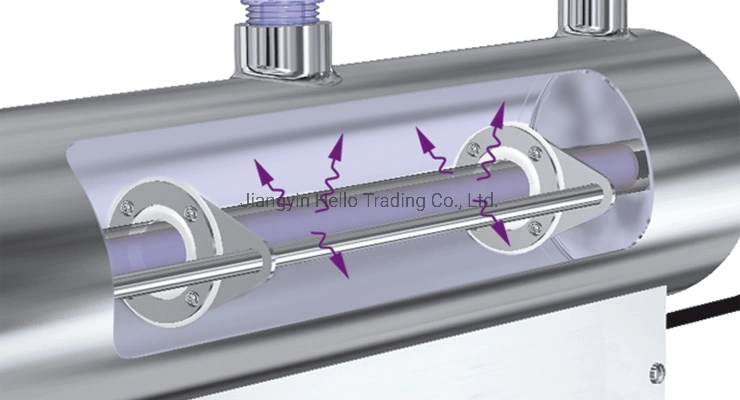 Tratamiento de agua Industrial purificación de agua UV Luz esterilizar