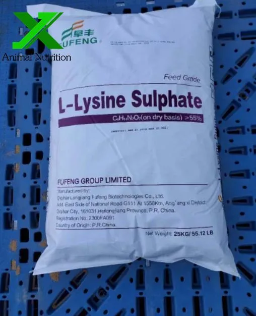 Nutrição Animal Aditivo alimentar grau 70% Sulfato de L-lisina