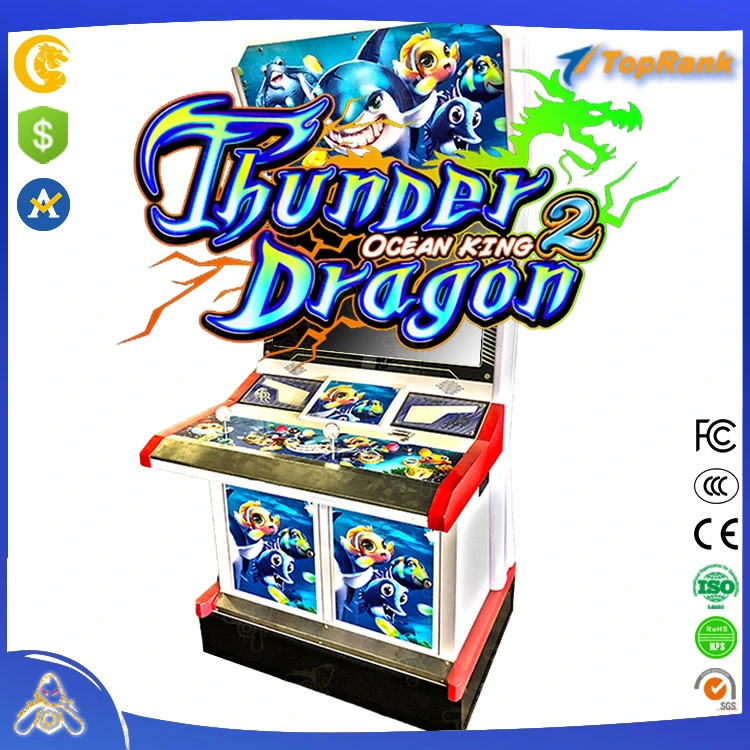 2023 Igs Hottest English Version 2 Players Fish Games USA Gambling Machine Ocean King Series Thunder Dragon Deluxe