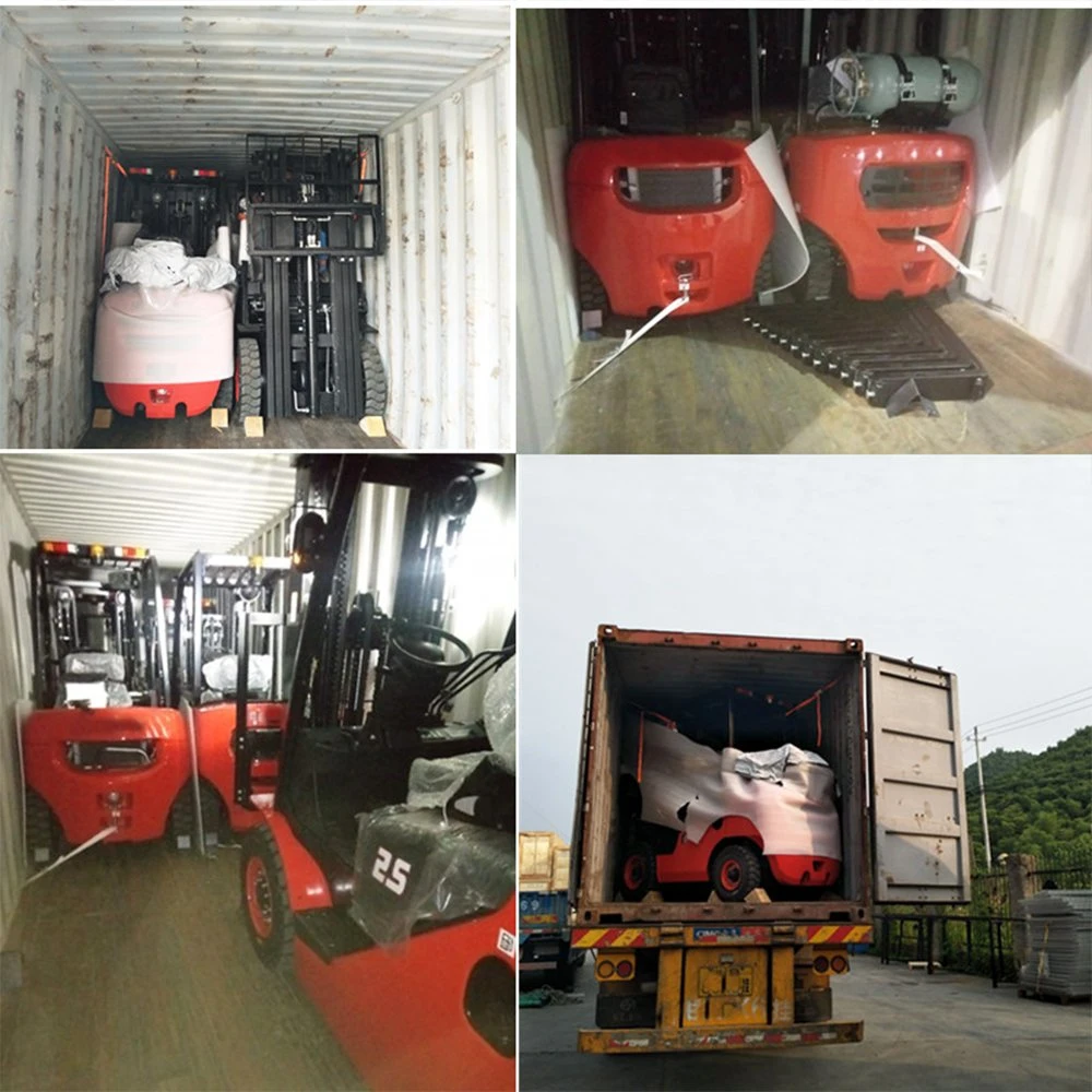 Handling Machine Full Engine Diesel Forklifts 3000kg 3t Equipment with Good Quality