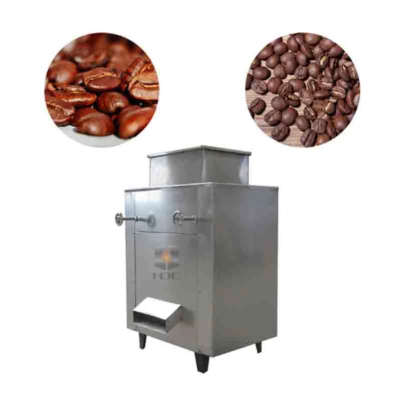 Roasted Cocoa Beans Peeling Hulling Machine Ciclone Dust Collector Coffee Bean Shell Machine