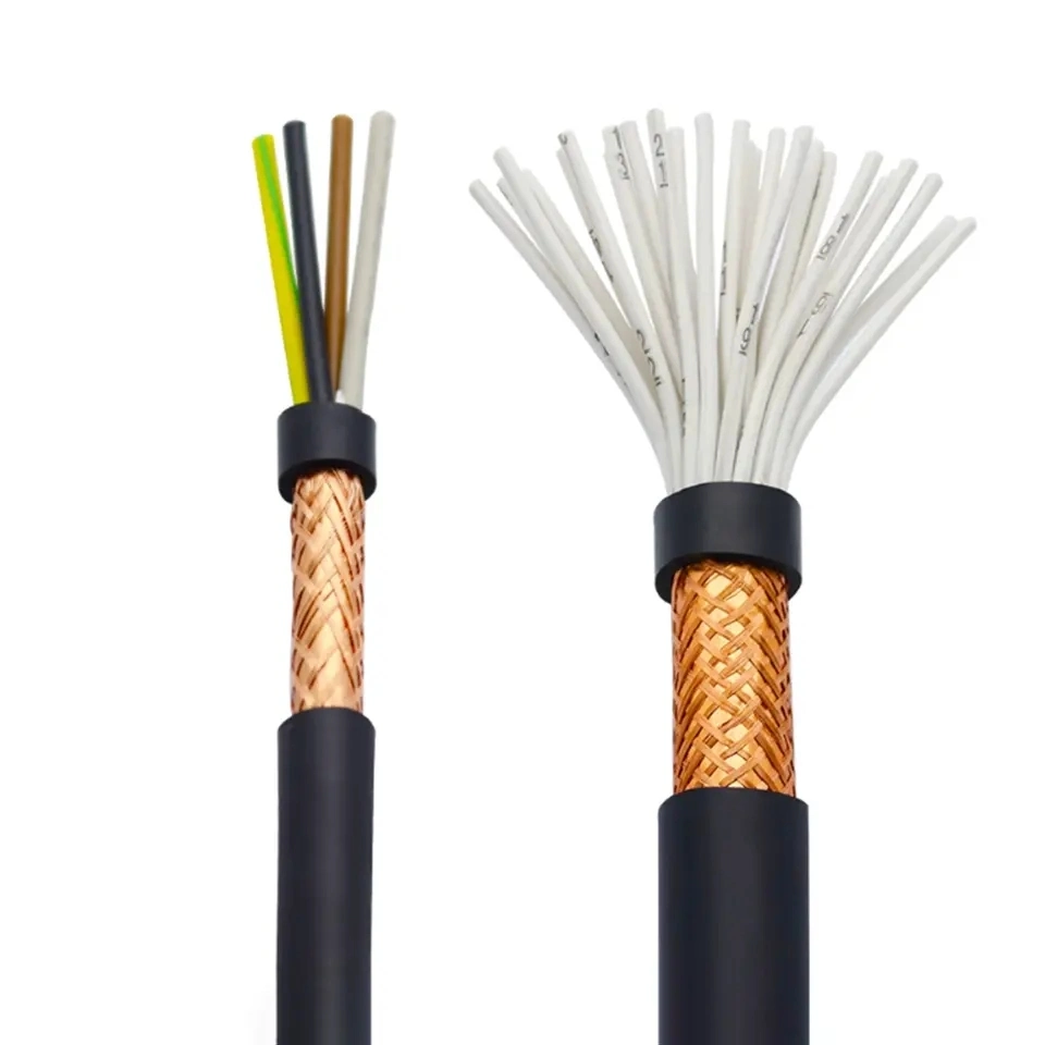 Rvvp Rvsp flexible de 0,5 mm2 Cable blindado, el 20 de par trenzado El cable de control de la Comunicación 18 AWG UL2547 Cable de señal