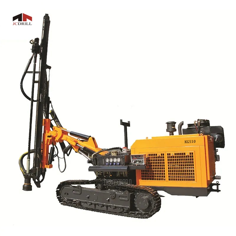 105mm to 152mm Diameter Hydraulic Mine Drilling Rig Machine with Dust Collector