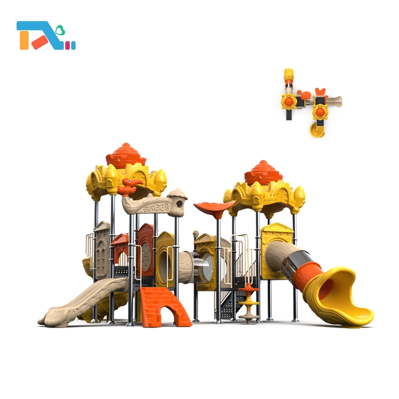 Commercial Outdoor Plastic Playground Equipment for Children Amusement Park