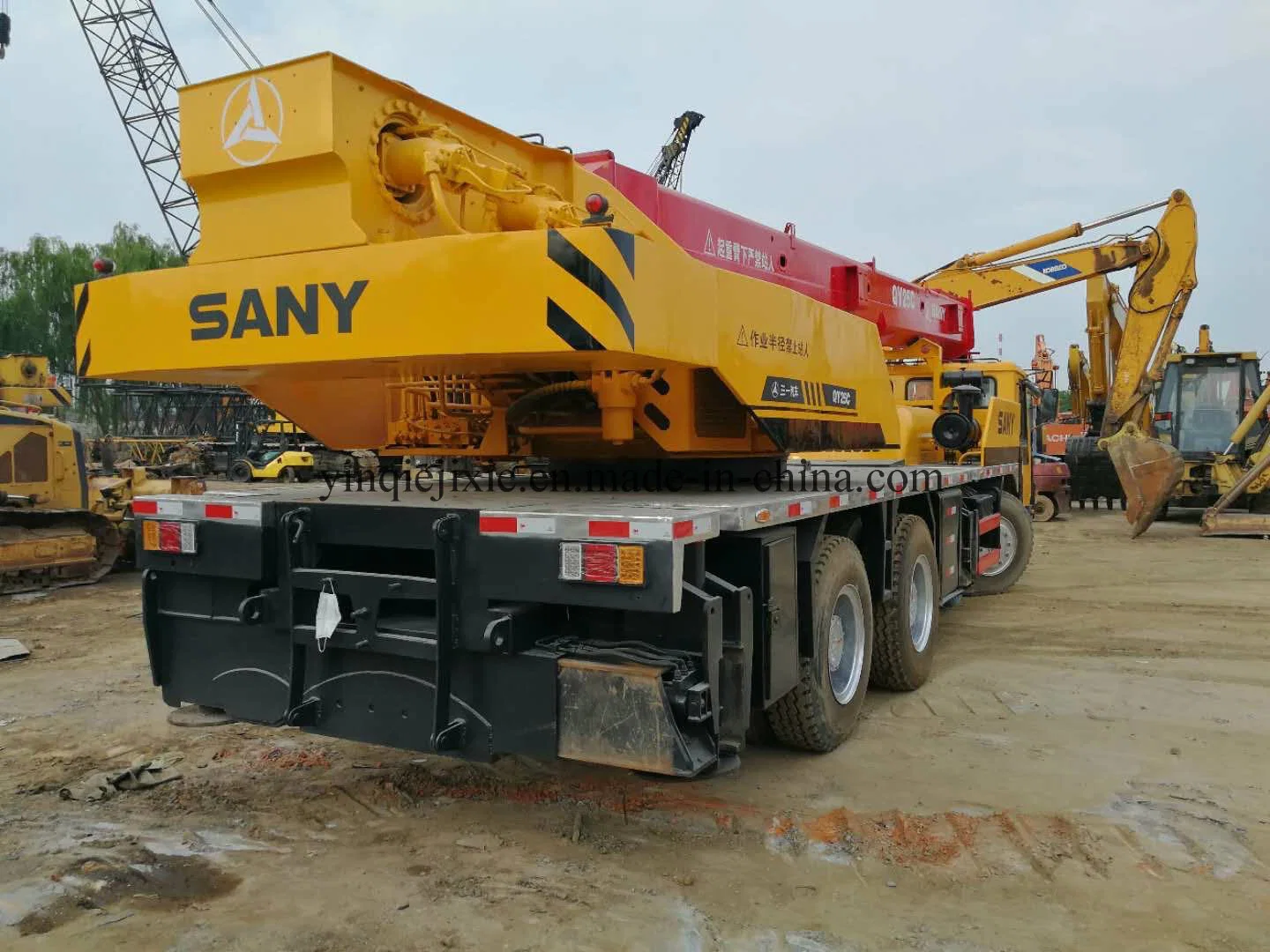 Used Sany Qy25c Truck Crane for Sale, Secondhand Sany 25t Crane in Good Condition