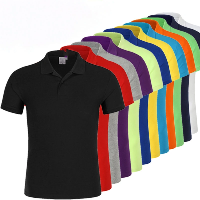 High Quality 100% Cotton Custom Printing Embroidery OEM Logo Plain Blank Men Polo T Shirt Polo Shirt