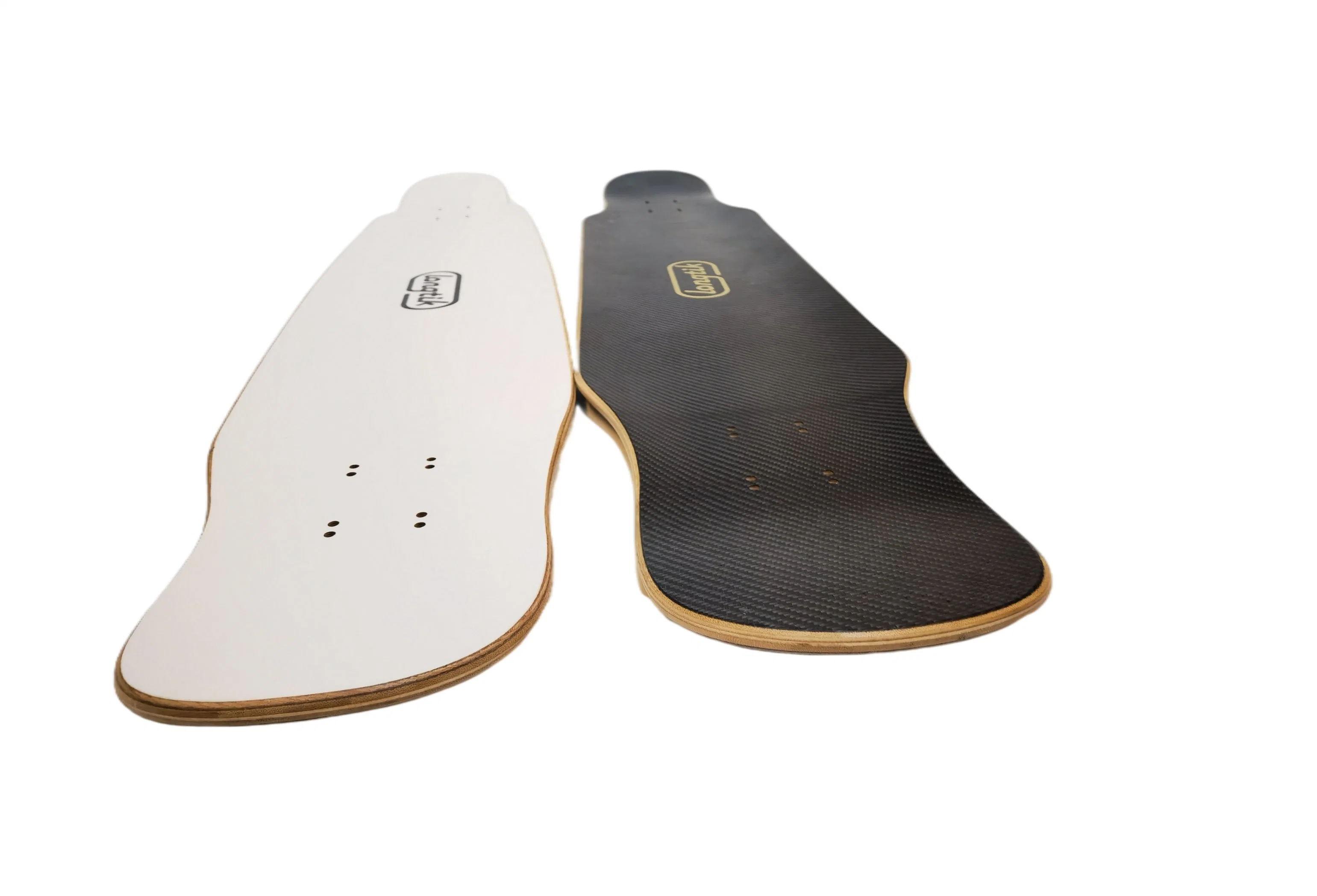 Vente en gros de haute qualité 7ply Maple Mixed Bamboo long Board Dancing Planche à roulettes