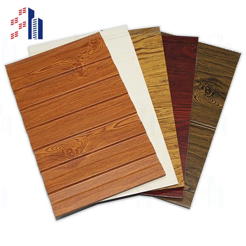 Decorative Wall Siding Panel PU Sandwich Panel 16mm Exterior Wall Cladding for Prefabricated House