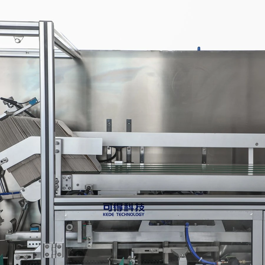 Cdz-130 High quality/High cost performance Horizontal Cartoning Bag Sachet Carton Packing/Packaging Machine with Bottle Collector/Closing/Gluing Box / Printing Date/Batch Number