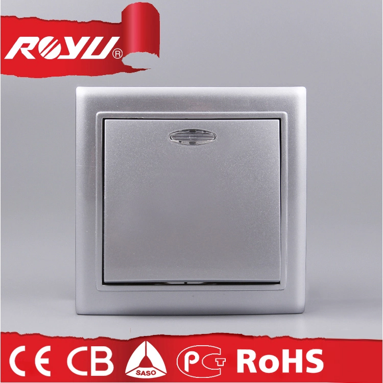 Bronzed Color Surface Mounting Light Switch for European Market