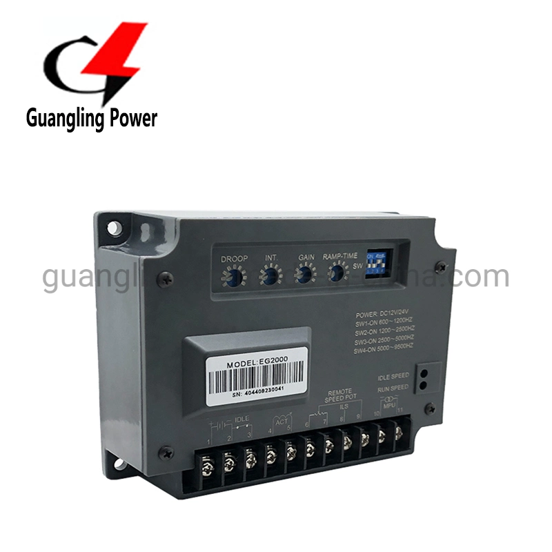 Diesel Engine Motor Generator Controller Panel Automatic Speed Control Governor Eg2000 Eg3000