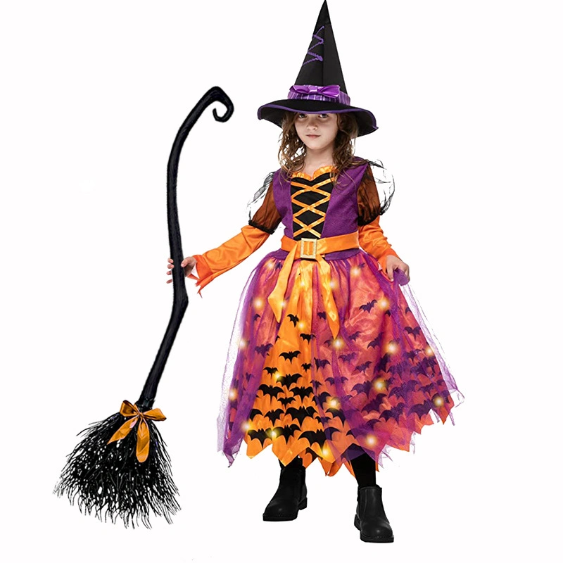 Bruxa Broom decoração Cosplay trajes Witch Magic Brroom item