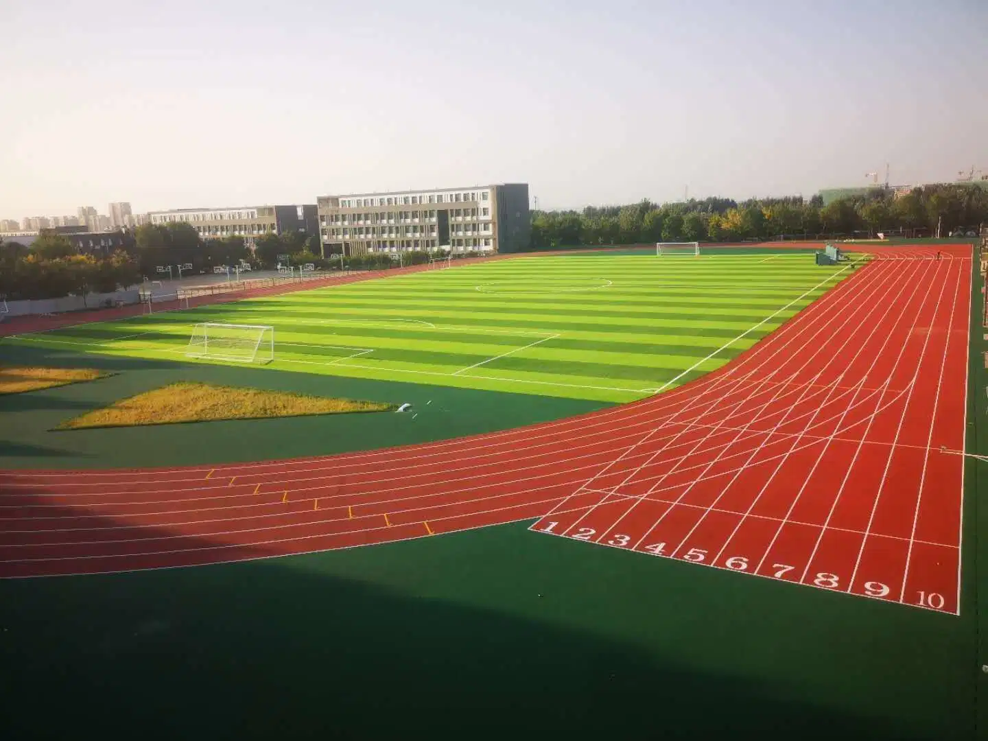 EPDM Granulat EPDM Crumb EPDM Pulver für Kinder Spielplatz und Laufstrecke