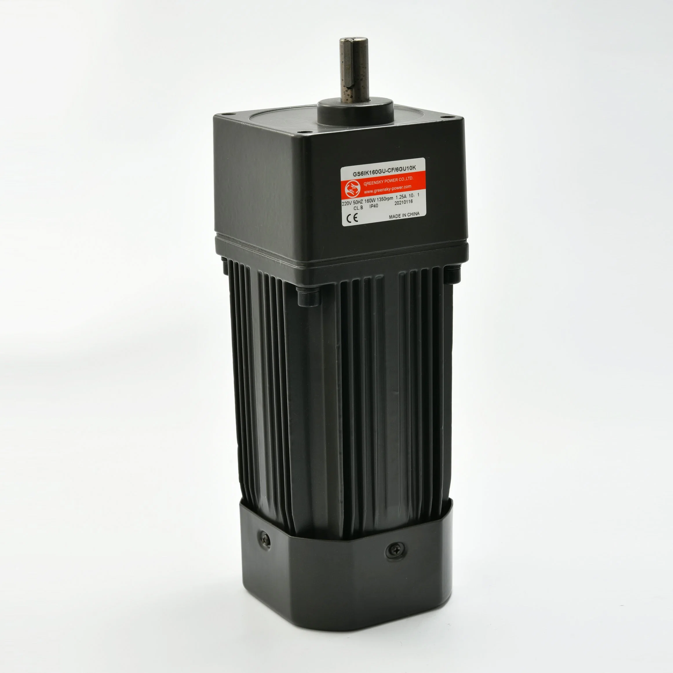 1HP Gear Motor Price Low Rpm Motor 220V AC Traction Motor