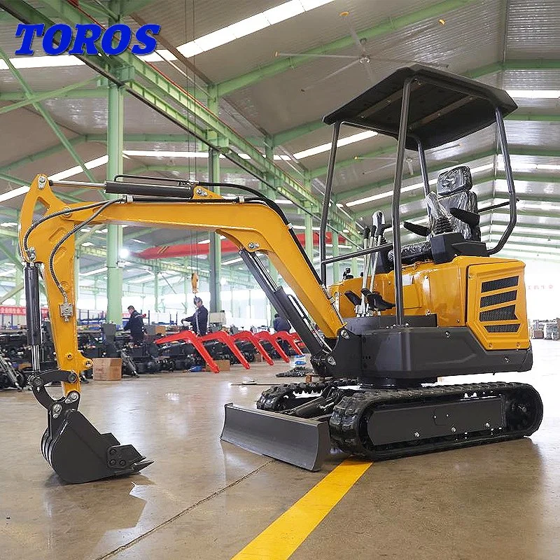 Backhoe Excavators Free Shipping EPA Mini Excavator 1.8 Ton Mini Bagger 1000kg Mini Digger with Thumb Bucket for Sale Crawler Excavator 1.5 Ton 2 Ton 2.5 Ton 5t