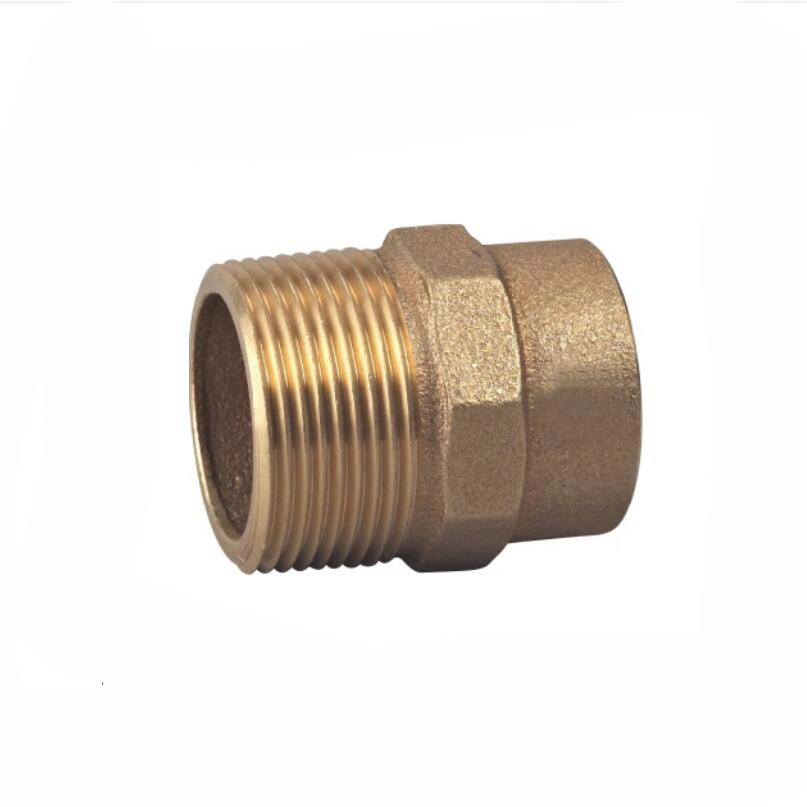 Bronze Gunmetal M X C Connector Pipe Fitting