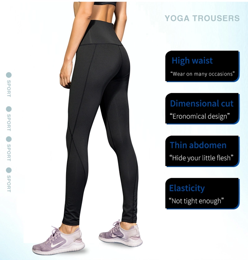 El Yoga Legging prendas de vestir para mujer Fitness Sport pantalones de cintura alta