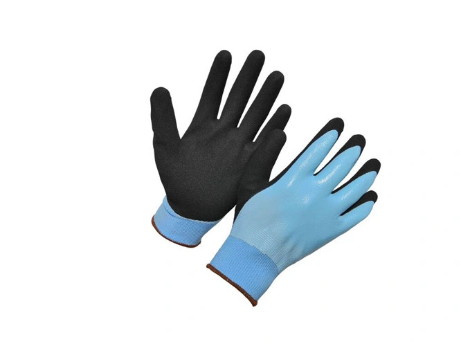 15 Gauge Nylon Spandex Super Grip Foam Nitrile Coated Work Gloves