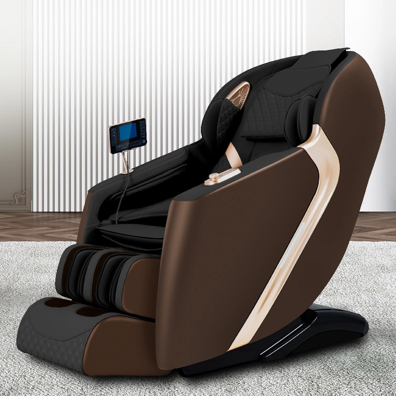 كرسي تدليك راقي للعائلة بالجملة تصميم جديد فاخر آلي كهربائي بدون جاذبية صفرية جسم حر قطع غيار مجانية.