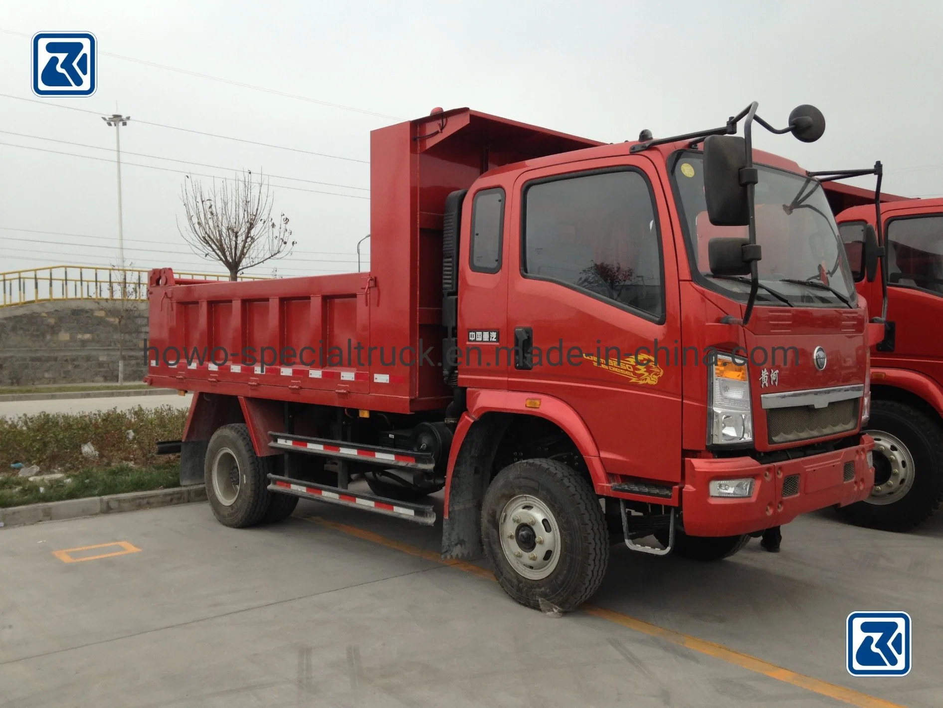 Sinotruk Cdw/HOWO Light Duty Dump Truck 5t 4X2 Tipper Truck Price