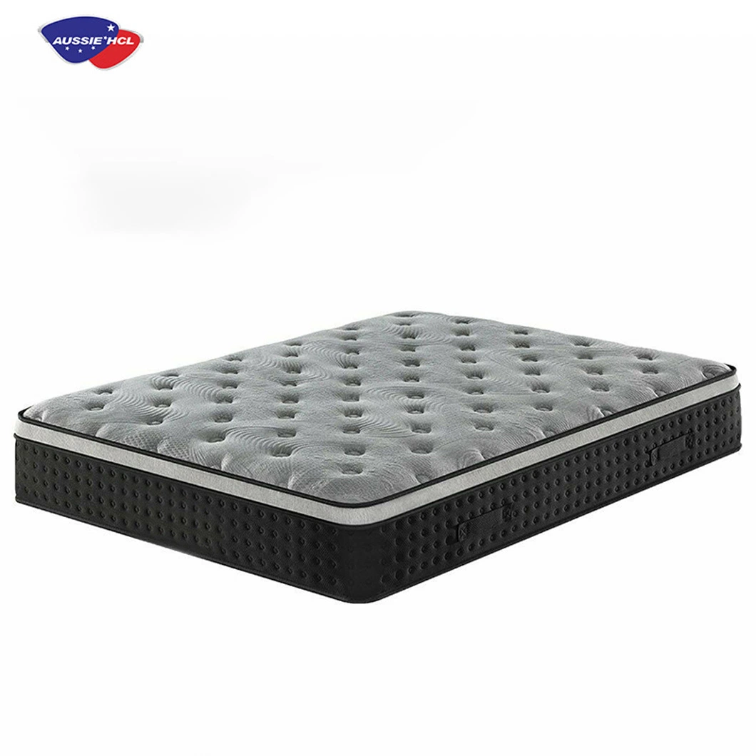 137X190 Matelas Orthopedic 7 Zone Double Queen King Single Mattress Pocket Spring Latex Foam Medium Firm Height 34cm