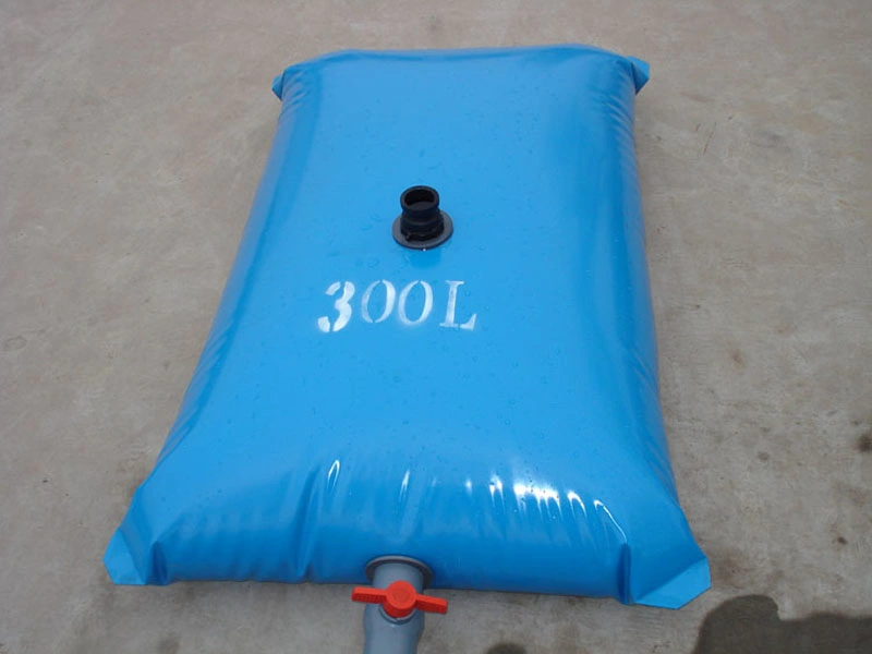 Venta en caliente PVC personalizado de 10000 litros o TPU plegable flexible Almacenamiento de agua Agricultural Irrigation Pillow vejiga tanque