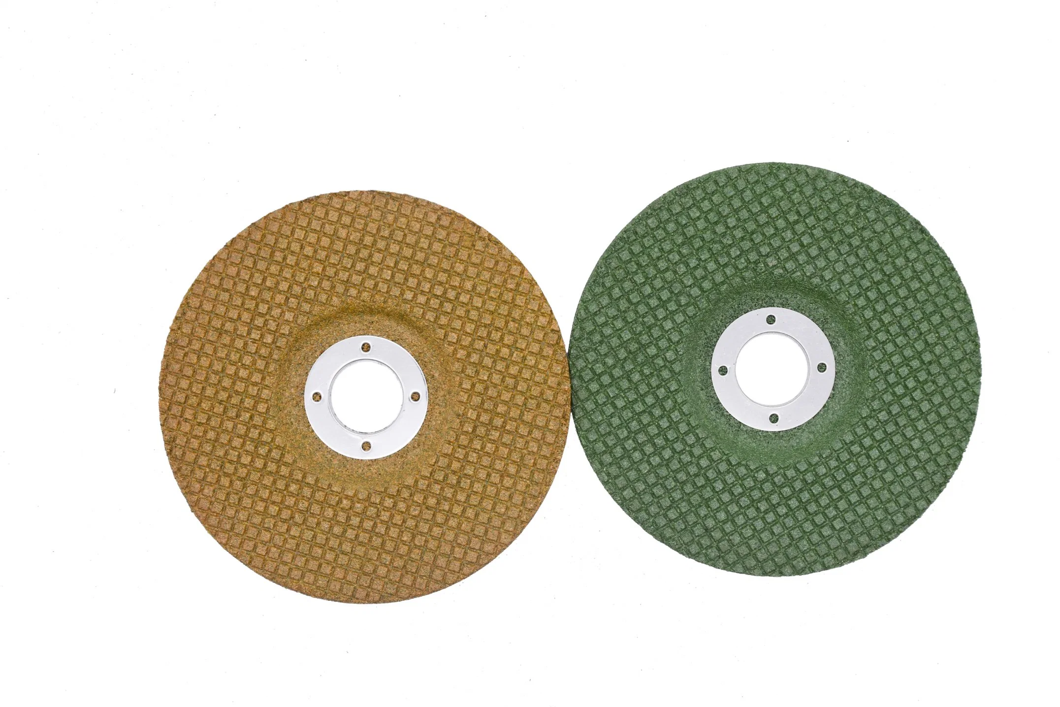 Yihong Yellow 125X3X22 mm Two Nets T27A Grinding Disc Wheel with Premium Blending as Abrasive Tooling for Angle Grinder