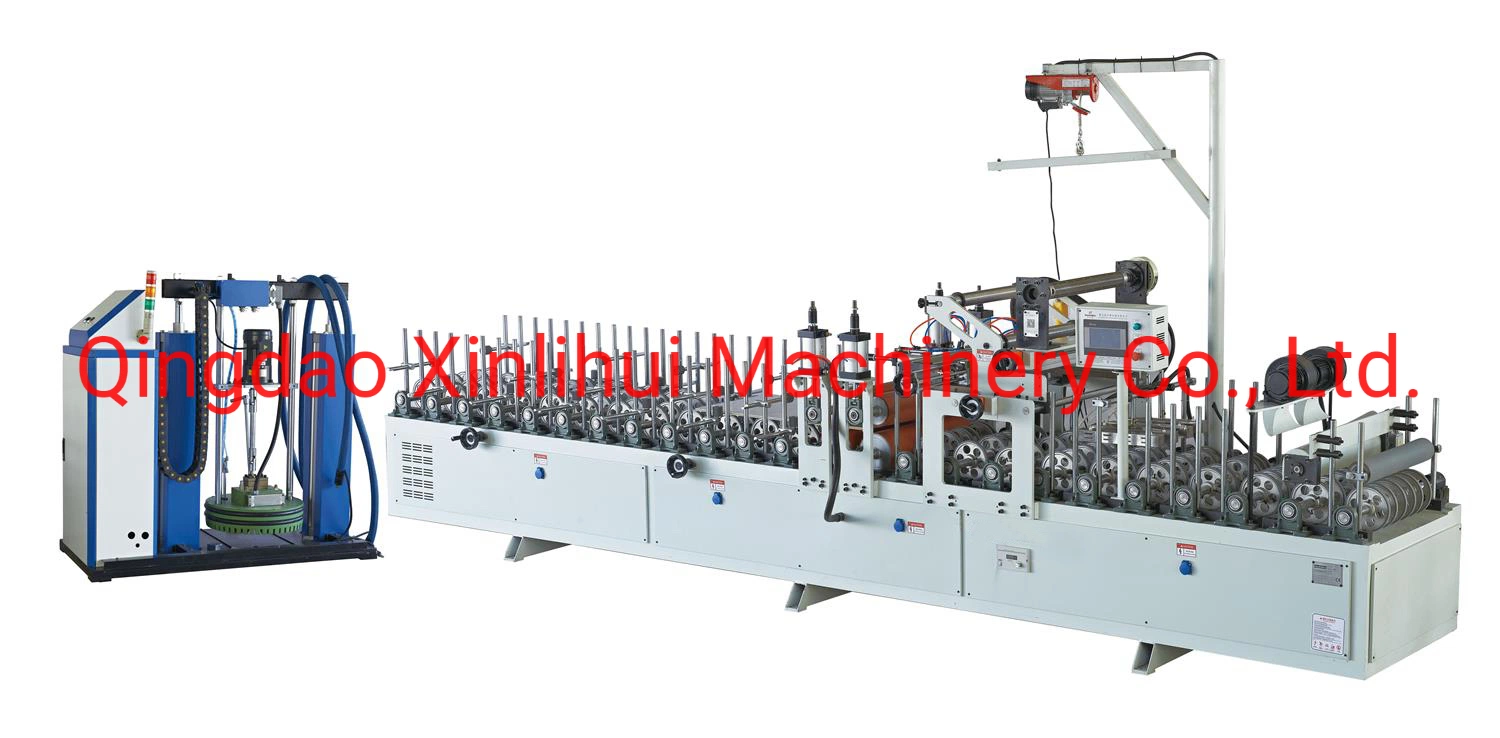 UPVC Profile Color Lamination Machine Wooden Machinery Hydraulic Press for Aluminium Doors for Aluminum Fabrication for Doors Windows Automatic Rolling Shutters