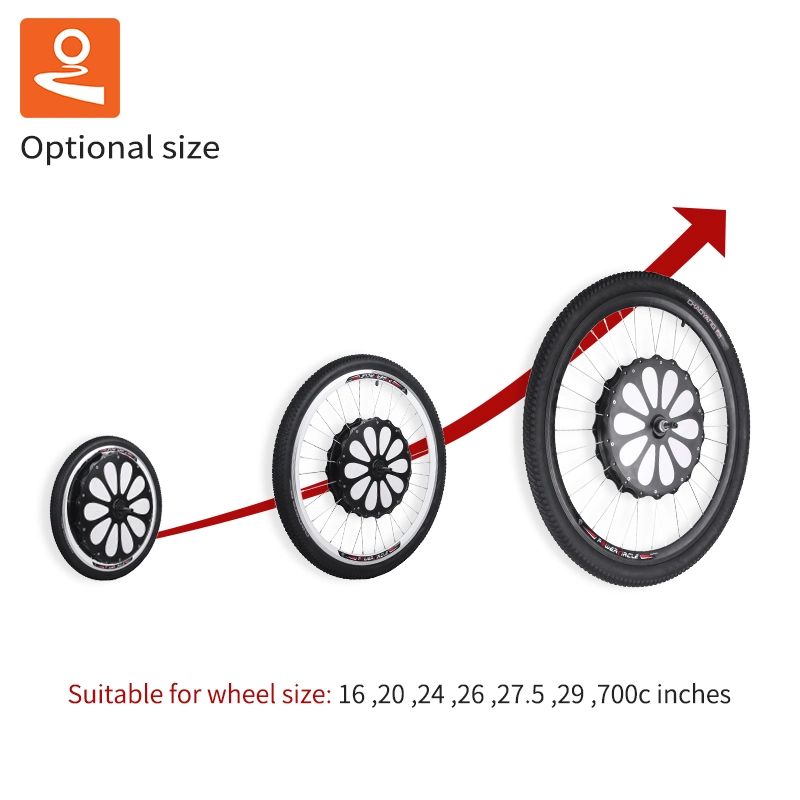 La grasa de conversión de la bicicleta Bicicleta eléctrica de 28 pulgadas el cubo de rueda Kit Motor