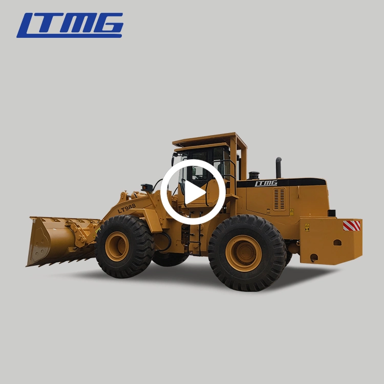 Ltmg 8ton Wheel Loader with 250kw Cum-Mins Engine