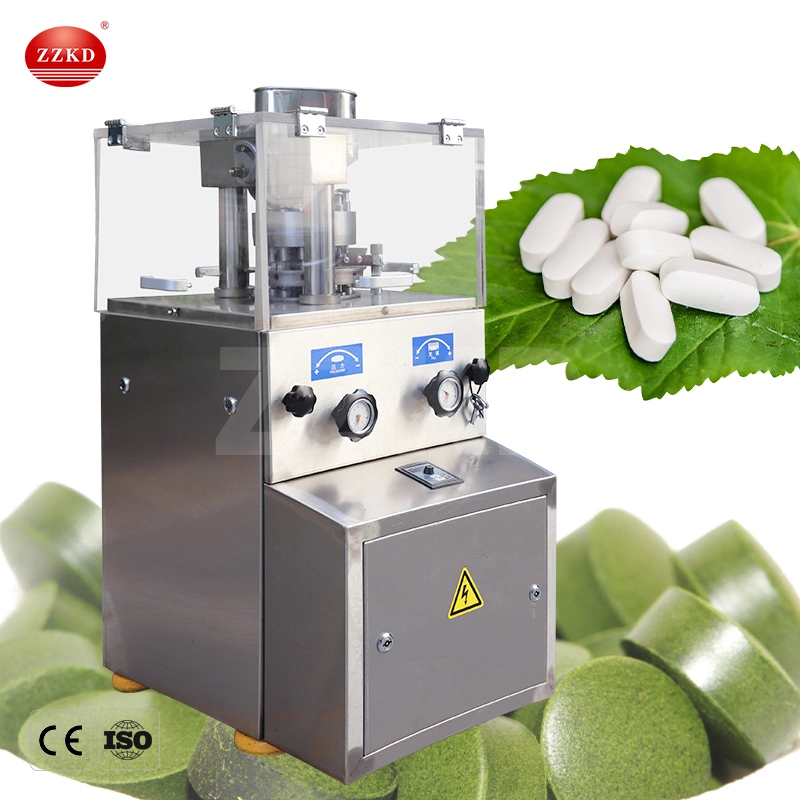 Automatic Rotary Dishwasher Effervescent Tablet Press Salt Sugar Tablet Pressing Machine for Sale